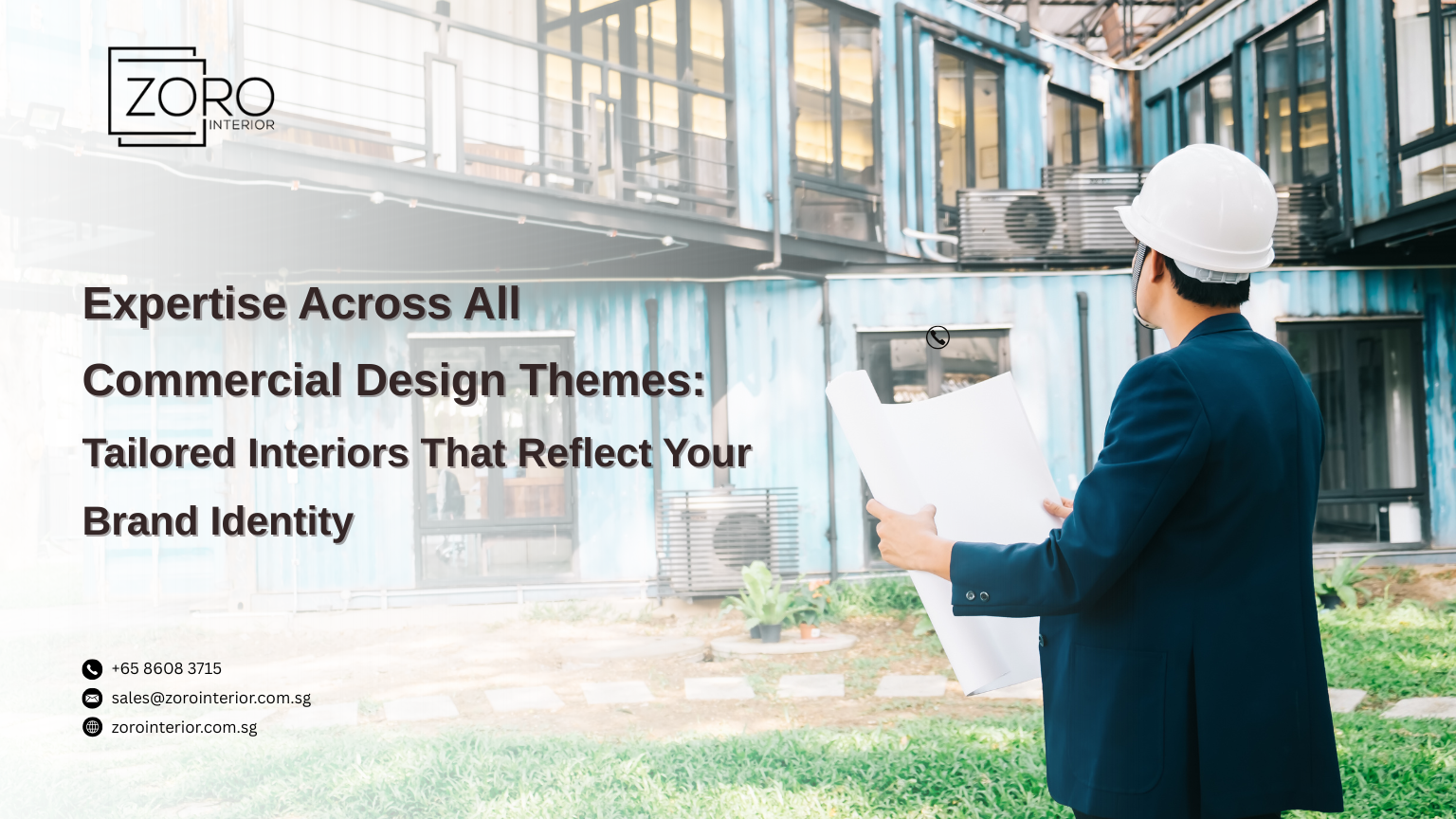 Expertise Across All Commercial Design Themes: Tailored Interiors That Reflect Your Brand Identity